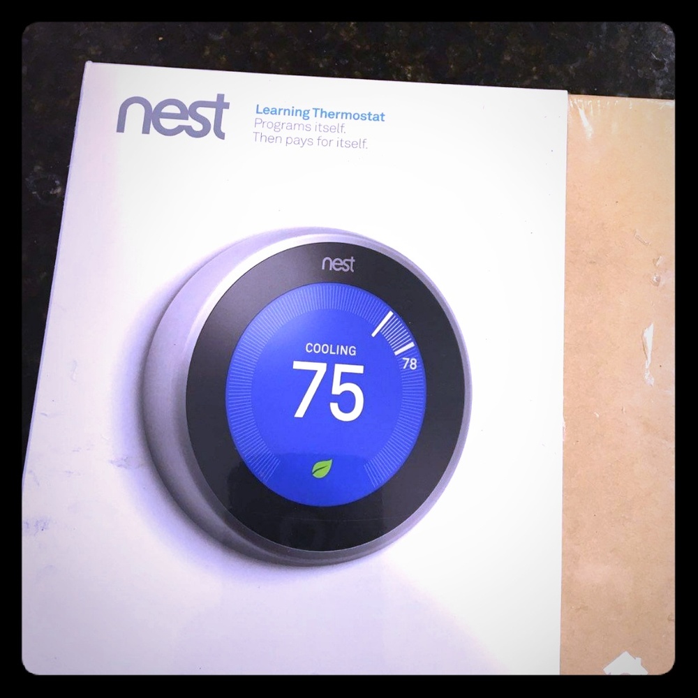 Nest learning thermostat 3rd generation unopened